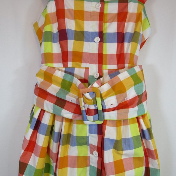 Christopher John Rogers X Target Plaid Rainbow Dress - Picture 5 of 12
